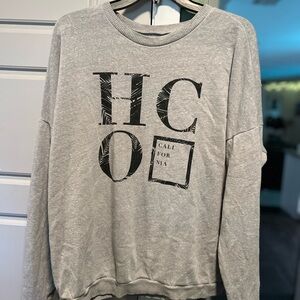 Hollister Heather Gray Sweatshirt